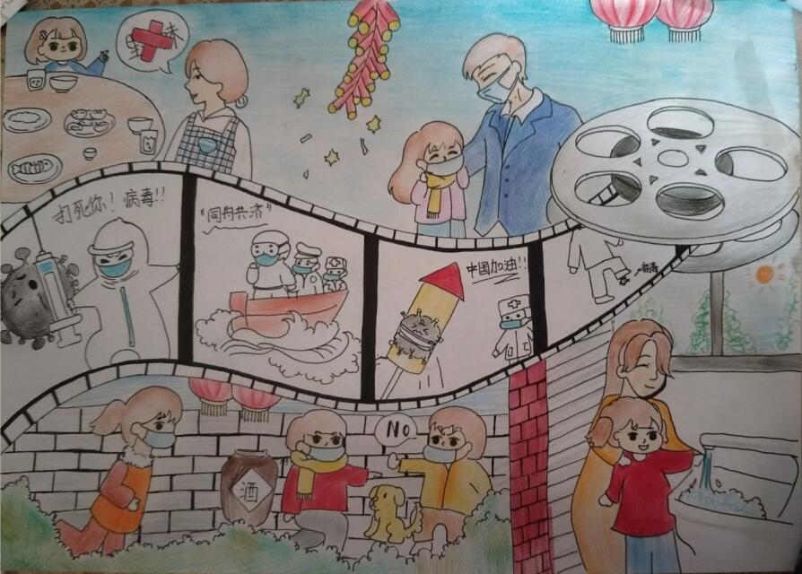 “疫情當(dāng)前，孩子們有‘畫’說(shuō)”作品展播（三十七）