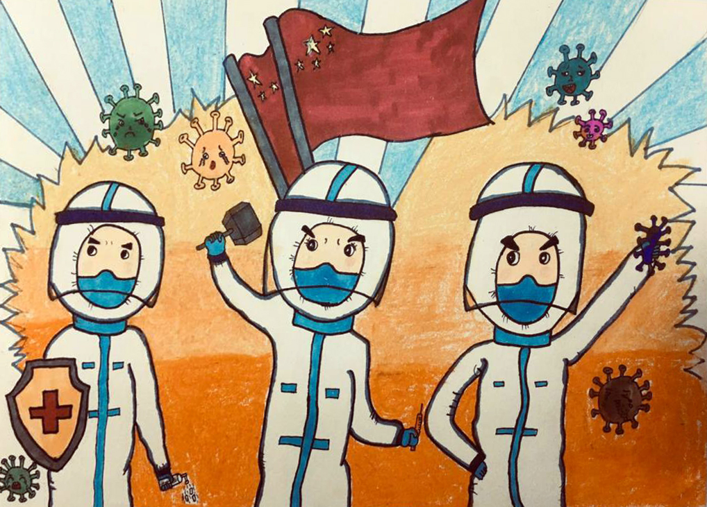 “疫情當(dāng)前，孩子們有‘畫’說(shuō)”作品展播（三十九）