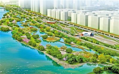 54萬平方米 雁灘濕地公園“入畫來”！