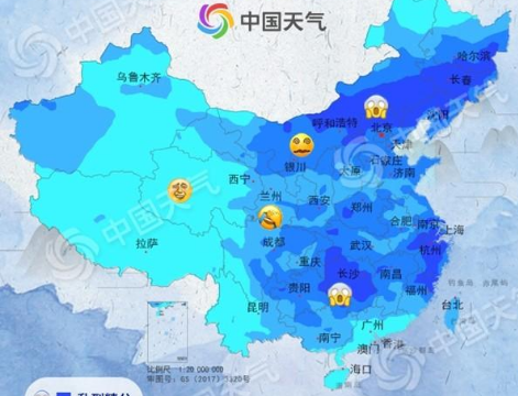 寒潮來了！今明兩天甘肅省大部將降溫6℃至8℃