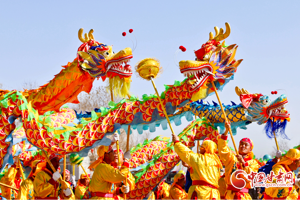 甘肅民樂(lè)：二月初二 多彩民俗歡慶“龍?zhí)ь^”