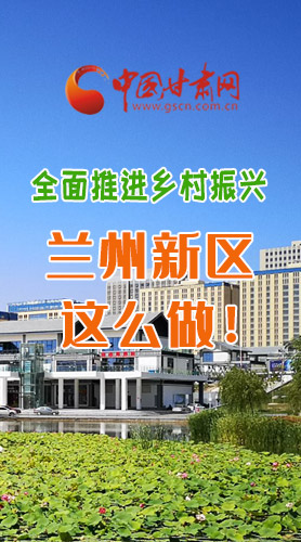 圖解|全面推進鄉(xiāng)村振興 蘭州新區(qū)這么做！