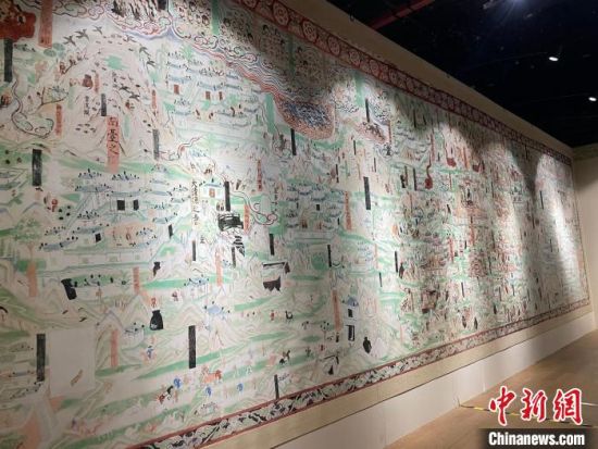 圖為展覽現(xiàn)場(chǎng)?！〗瓧顭?攝