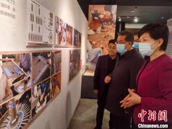 圖為展覽現(xiàn)場(chǎng)?！●T志軍 攝