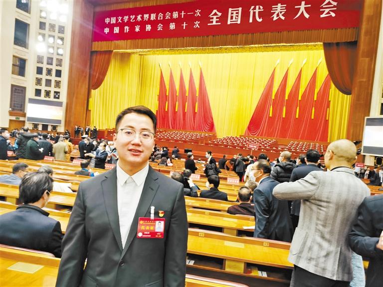 【聚焦2022甘肅兩會】網(wǎng)絡文學作家胡說：不負初心，寫有意義的文字