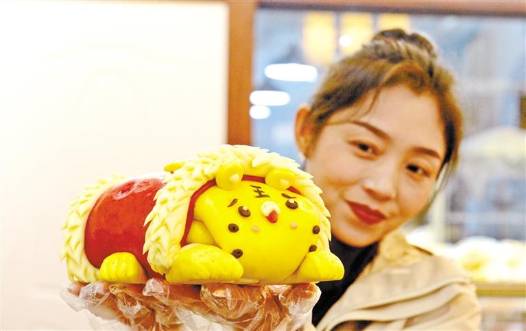 小老虎花餑餑，你舍得吃嗎？