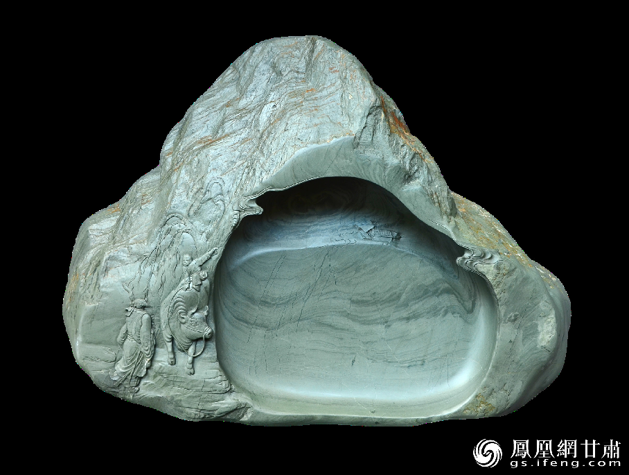 洮硯石質細潤堅實，潑墨如油不損毫，書寫流利生輝。資料圖