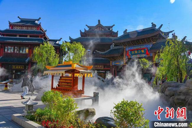 圖為嘉峪關(guān)方特歡樂世界。(資料圖) 趙海宏 攝