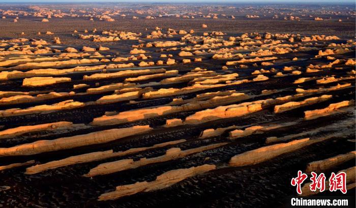 敦煌雅丹世界地質(zhì)公園。(資料圖) 敦煌市委宣傳部供圖