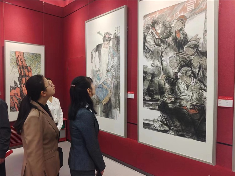 2023年5月，甘肅省紀(jì)委監(jiān)委機(jī)關(guān)、省委巡視辦、省文旅廳主辦，甘肅畫院承辦的甘肅省廉潔文化美術(shù)、書法、設(shè)計(jì)作品展開展，逾萬人參觀。.jpg
