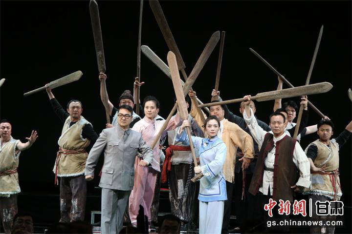 圖為演出劇照。甘肅省隴劇院供圖