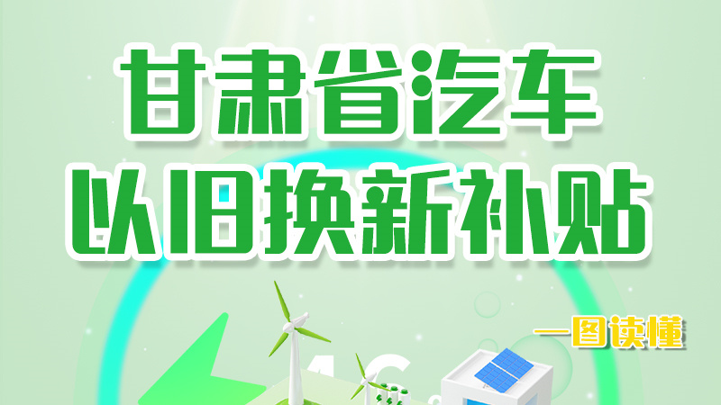 海報(bào)|重大利好！甘肅省汽車(chē)以舊換新補(bǔ)貼來(lái)了