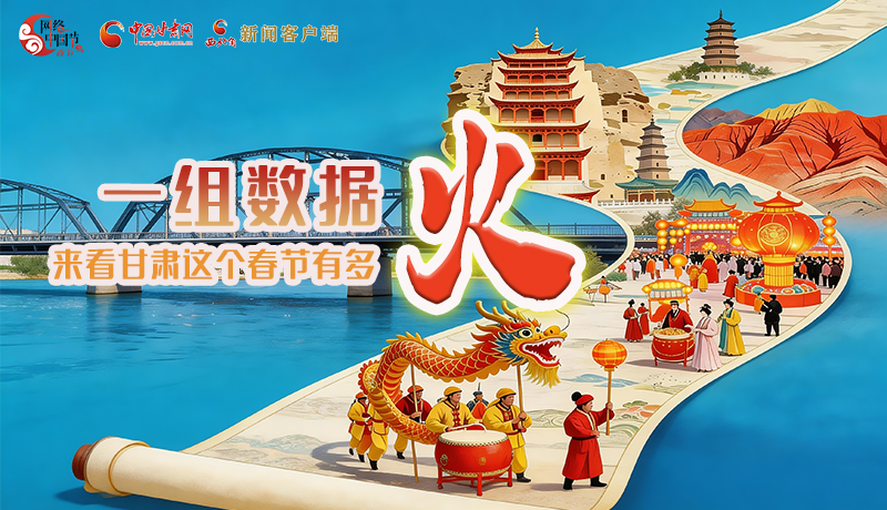 海報(bào)｜一組數(shù)據(jù)，來(lái)看甘肅這個(gè)春節(jié)有多火