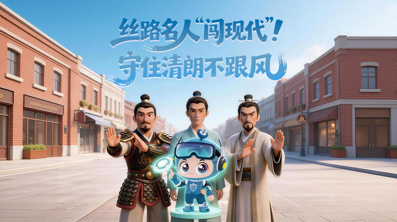 AI短視頻|絲路名人“闖現(xiàn)代”！守住清朗不跟風(fēng)